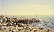 Eugen Ducker On the Seashore painting